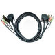 ATEN DVI KVM Cable - 9.84ft 2L-7D03U