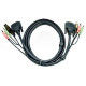 ATEN DVI KVM Cable - 16.4ft 2L-7D05U