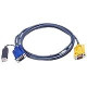 ATEN PS/2 to USB Intelligent KVM Cable - 6ft 2L5202UP