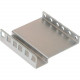 Rack Solution 2U TALL, 3.50IN WIDE METAL BRACKET, CLEAR ZINC, CONVERTS ROUND HOLE RACKS TO SQU - TAA Compliance 2UBRK-350-FULL