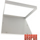 Draper Ceiling Access Door - Accepts Ceiling Tile - 27" Width x 3" Height x 27" Length - 1 - White - Metal 300008