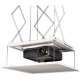 Draper SLX14 Ceiling Mount for Projector - 350 lb Load Capacity 300251