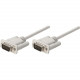 Manhattan VGA HD15M to HD15M Monitor Cable, 10&#39;&#39;, Gray - Connects VGA source to VGA display 300926