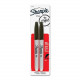 Newell Rubbermaid Sharpie Fine Point Marker - Fine Marker Point - Black Alcohol Based Ink - 2 / Pack - TAA Compliance 30162PP
