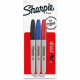 Newell Rubbermaid Sharpie Pen-style Permanent Marker - Fine Marker Point - Black, Blue, Red Alcohol Based Ink - 3 / Pack - TAA Compliance 30173PP