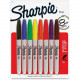 Newell Rubbermaid Sharpie Pen-style Permanent Marker - Fine Marker Point - Assorted Alcohol Based Ink - 8 / Pack - TAA Compliance 30217PP