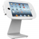 Compulocks Brands Inc. MacLocks Space 360 Tablet PC Holder - Vertical, Horizontal - 4" x 10" x 14" - Aluminum, Silicon - White - TAA Compliance 303W224SENW