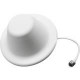 Wilson Electronics WeBoost 4G LTE/ 3G High Performance Wide-Band Dome Ceiling Antenna - 698 MHz, 1.71 GHz to 960 MHz, 2.70 GHz - 4 dB - Cellular Network, Indoor - White - Ceiling Mount - Omni-directional - N-Type Connector 304412