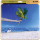 Allsop NatureSmart Image Mousepad - Retro Floral - (30594) - Outrigger Beach - 0.10" x 8.50" Dimension - Natural Rubber, Latex - Anti-skid - TAA Compliance 31621