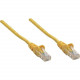 Intellinet Network Solutions Cat5e UTP Network Patch Cable, 7 ft (2.0 m), Yellow - RJ45 Male / RJ45 Male 319744