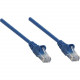 Intellinet Network Solutions Cat5e UTP Network Patch Cable, 10 ft (3.0 m), Blue - RJ45 Male / RJ45 Male 319775