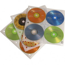 Case Logic 200 Disc Capacity CD ProSleeve Pages - Sleeve - White - 200 CD/DVD 3200366