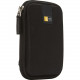 Case Logic Portable Hard Drive Case - EVA Foam, Elastic, Mesh - Black 3201314