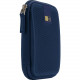 Case Logic Portable Hard Drive Case - EVA Foam, Elastic, Mesh - Dark Blue 3201315
