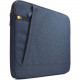 Case Logic Huxton Carrying Case (Sleeve) for 15.6" Notebook, Accessories - Blue - Heather, Fabric, Polyester Body - 11.8" Height x 1.2" Width x 15.9" Depth 3203138