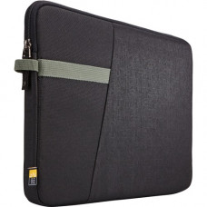 Case Logic Ibira IBRS-111-BLACK Carrying Case (Sleeve) for 12" Notebook - Black - Polyester Body - Correlating Textures - 9.4" Height x 12.6" Width x 1.2" Depth 3203349