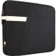 Case Logic Ibira Carrying Case (Sleeve) for 11" Notebook - Black - Polyester Body - 9.4" Height x 1.2" Width 3204389