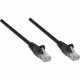 Intellinet Network Solutions Cat5e UTP Network Patch Cable, 25 ft (7.5 m), Black - RJ45 Male / RJ45 Male 320788