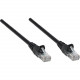 Intellinet Network Solutions Cat5e UTP Network Patch Cable, 50 ft (15.0 m), Black - RJ45 Male / RJ45 Male 320795