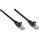 Intellinet Network Solutions Cat5e UTP Network Patch Cable, 100 ft (30 m), Black - RJ45 Male / RJ45 Male 320801