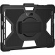 Urban Armor Gear Outback Carrying Case Microsoft Surface Go Tablet - Black - Drop Resistant, Impact Resistant, Anti-slip - Thermoplastic Polyurethane (TPU) - Hand Strap - 10.2" Height x 7.5" Width x 0.8" Depth 321075B14040