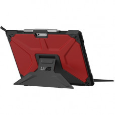 Urban Armor Gear Metropolis Series Microsoft Surface Pro X Case - For Microsoft Surface Pro X Tablet - Magma - Drop Resistant, Shock Resistant, Scratch Resistant, Impact Resistant 321786119393