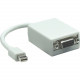 Manhattan Mini-DisplayPort Male to VGA Female Adapter, Active - Delivers a single, high-quality signal to VGA display - ideal for Mac computer 322508