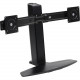 Ergotron Neo-Flex Dual LCD Lift Stand - Up to 24" Screen Support - 34 lb Load Capacity - LCD Display Type Supported - Desktop - Black 33-396-085