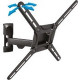 Barkan Prime 3300 Wall Mount for TV - Metallic Black - 1 Display(s) Supported65" Screen Support - 88 lb Load Capacity 3300.B