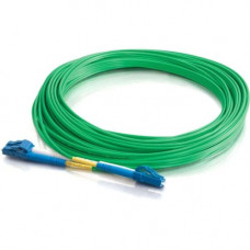 Legrand Group 10M LC-LC 9/125 OS2 DUPLEX SINGLE-MODE PVC FIBER OPTIC CABLE - GREEN 33374
