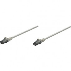 Intellinet Network Solutions Cat6 UTP Network Patch Cable, 10 ft (3.0 m), Gray - RJ45 Male / RJ45 Male 334129