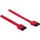 Manhattan 7-Pin Male to Male SATA Data Cable, 20", Red - Connects SATA Drive to SATA Controller 340700