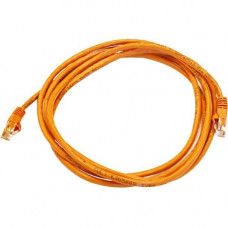 Monoprice Cat6 24AWG UTP Ethernet Network Patch Cable, 7ft Orange - 7 ft Category 6 Network Cable for Network Device - First End: 1 x RJ-45 Male Network - Second End: 1 x RJ-45 Male Network - Patch Cable - Gold Plated Contact - Orange 3414