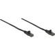 Intellinet Network Solutions Cat6 UTP Network Patch Cable, 3 ft (1.0 m), Black - RJ45 Male / RJ45 Male 342049