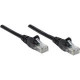 Intellinet Network Solutions Cat6 UTP Network Patch Cable, 25 ft (7.5 m), Black - RJ45 Male / RJ45 Male 342094