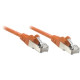 Intellinet Network Solutions Cat6 UTP Network Patch Cable, 3 ft (1.0 m), Orange - RJ45 Male / RJ45 Male 342247