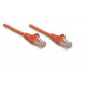 Intellinet Network Solutions Cat6 UTP Network Patch Cable, 10 ft (3.0 m), Orange - RJ45 Male / RJ45 Male 342278