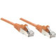 Intellinet Network Solutions Cat6 UTP Network Patch Cable, 100 ft (30 m), Orange - RJ45 Male / RJ45 Male 342322