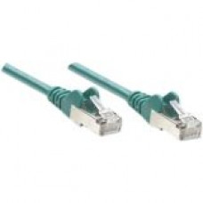 Intellinet Network Solutions Cat6 UTP Network Patch Cable, 3 ft (1.0 m), Green - RJ45 Male / RJ45 Male 342476