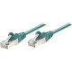 Intellinet Network Solutions Cat6 UTP Network Patch Cable, 7 ft (2.0 m), Green - RJ45 Male / RJ45 Male 342490