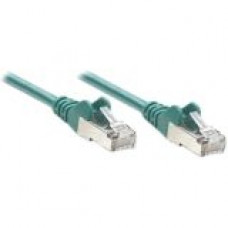 Intellinet Network Solutions Cat6 UTP Network Patch Cable, 100 ft (30 m), Green - RJ45 Male / RJ45 Male 342551