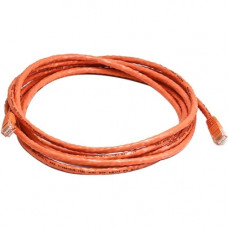 Monoprice Cat6 24AWG UTP Ethernet Network Patch Cable, 10ft Orange - 10 ft Category 6 Network Cable for Network Device - First End: 1 x RJ-45 Male Network - Second End: 1 x RJ-45 Male Network - Patch Cable - Gold Plated Contact - Orange 3439