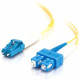 C2g -6m LC-SC 9/125 OS1 Duplex Singlemode PVC Fiber Optic Cable (LSZH) - Yellow - 6m LC-SC 9/125 Duplex Single Mode OS2 Fiber Cable - LSZH - Yellow - 20ft - RoHS Compliance 34618