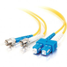 C2g -3m SC-ST 9/125 OS1 Duplex Singlemode PVC Fiber Optic Cable (LSZH) - Yellow - 3m SC-ST 9/125 Duplex Single Mode OS2 Fiber Cable - LSZH - Yellow - 10ft - RoHS Compliance 34641