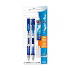 Newell Rubbermaid Paper Mate ClearPoint Elite Mechanical Pencil - 0.5 mm Lead Diameter - Refillable - Black Lead - Assorted Plastic Barrel - 2 / Pack - TAA Compliance 34666PP