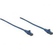 Intellinet Network Solutions Cat6 UTP Network Patch Cable, 0.5 ft (0.15 m), Blue - RJ45 Male / RJ45 Male 347433