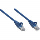 Intellinet Network Solutions Cat5e UTP Network Patch Cable, 1 ft (0.3 m), Blue - RJ45 Male / RJ45 Male 347495