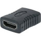 Manhattan HDMI A Female to A Female, Straight Connection - 1 x HDMI (Type A) Female Digital Audio/Video - 1 x HDMI (Type A) Female Digital Audio/Video - Black 353465