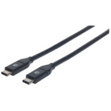 Manhattan 354899 USB cable 19.7" (0.5 m) 3.2 Gen 2 (3.1 Gen 2) USB C Black 354899