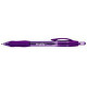 Newell Rubbermaid Sanford Z4 Retractable Profile Ballpoint Pen - 1.4 mm Pen Point Size - Purple Ink - Purple Barrel - TAA Compliance 35830